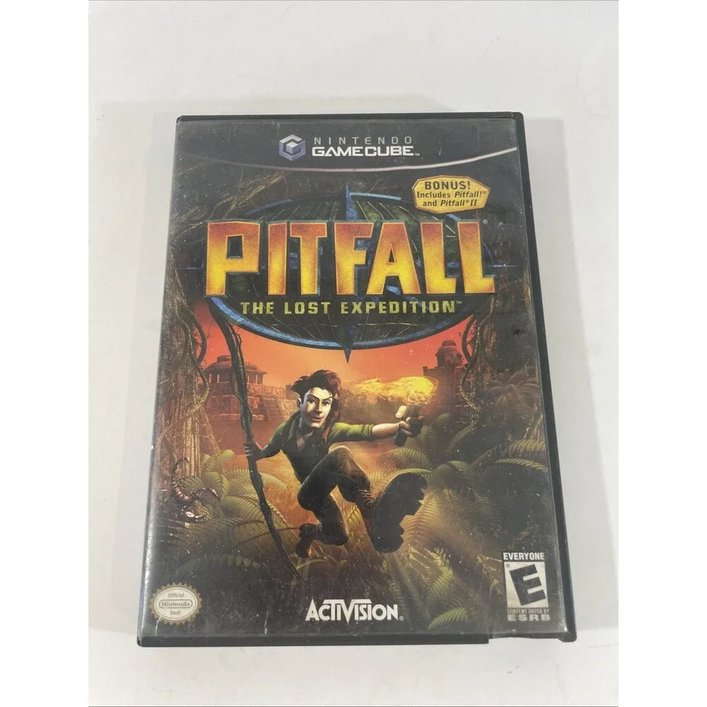 Pitfall: The Lost Expedition (Nintendo GameCube, 2004) Tested Working No Manual